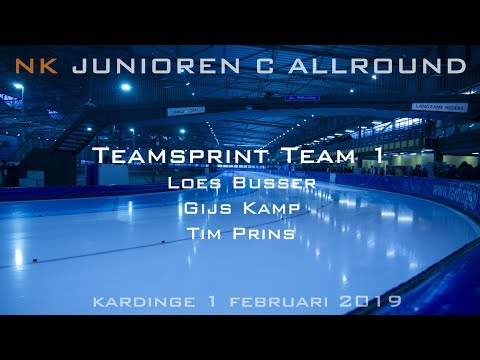 Teamsprint Team 1 NK Junioren C Allround 2019