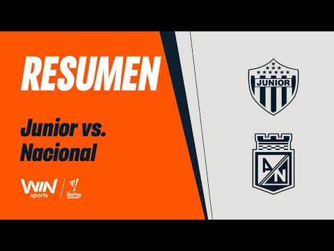 Junior vs. Nacional (summary and goals) | Liga BetPlay Dimayor 2025-2 | Quadrangulars - Matchday 4