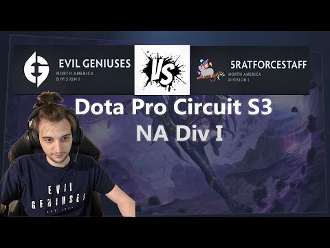 Dota Pro Circuit Season 3 NA Div I - EG vs 5RatForceStaff