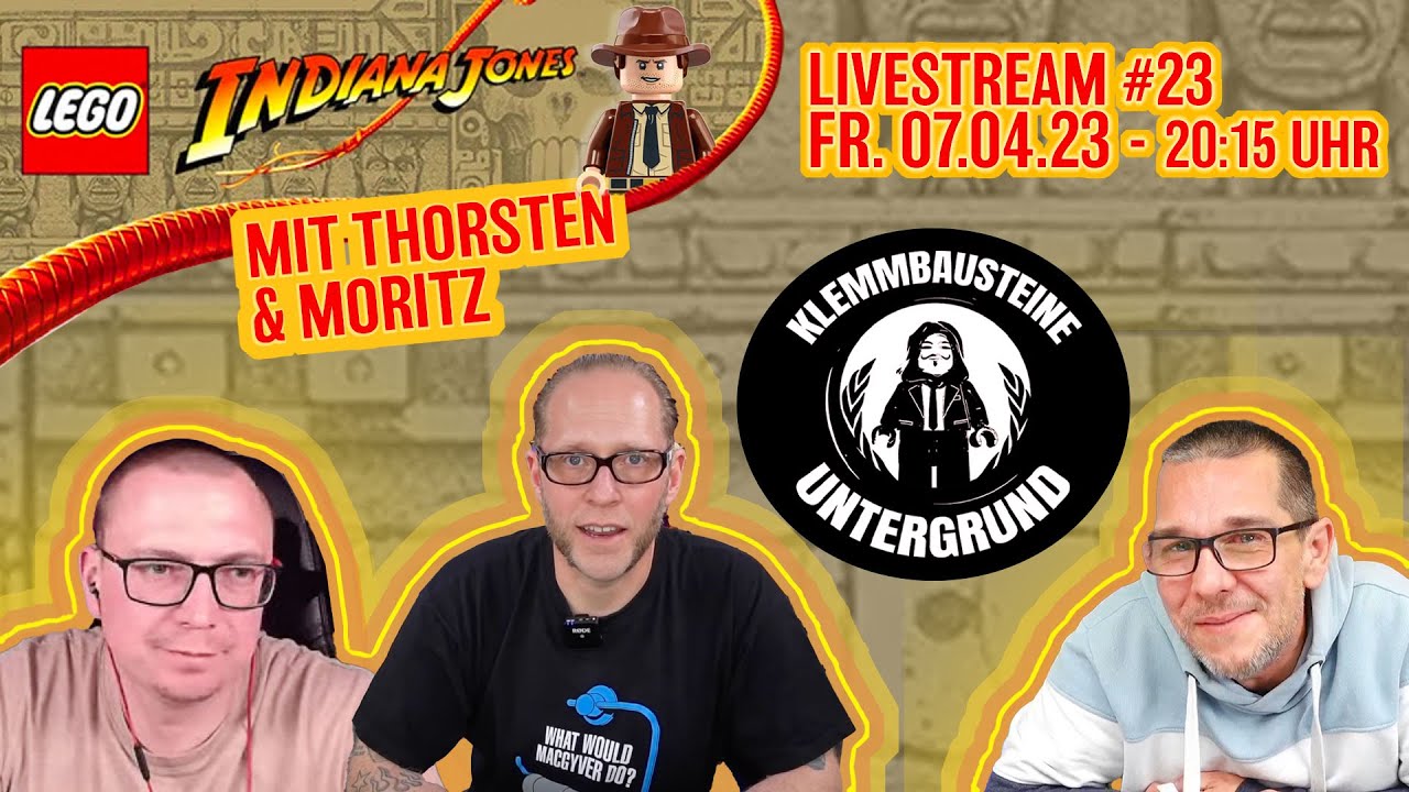 Live  Der Klemmbausteine Untergrund Nr 23 - Lego Indiana Jones