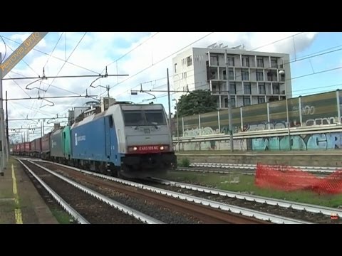 E.483.105 + E.483 NordCargo a Milano Lambrate + NordCargo E.483.105 + E.483 in Milano Lambrate