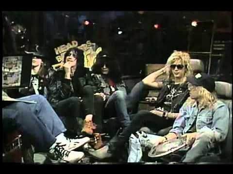 Guns N Roses on Headbangers Ball