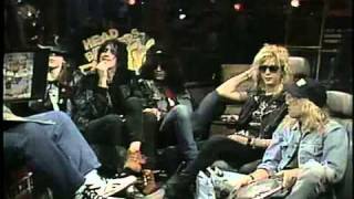 Guns N Roses on Headbangers Ball