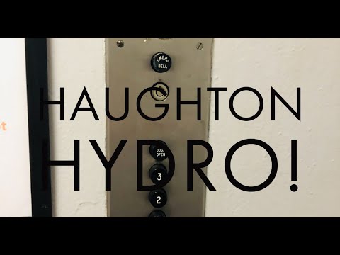 Rare vintage Haughton hydraulic passenger elevator - 1025 Beaver Ave. - Pittsburgh, PA