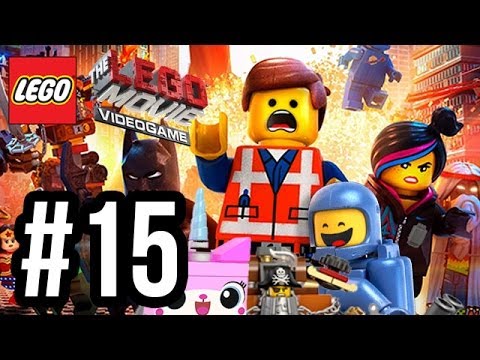 The LEGO Movie Videogame Walkthrough PART 15 - TV TIME!! (PS4 XBOX ONE WiiU PC Gameplay 1080p)
