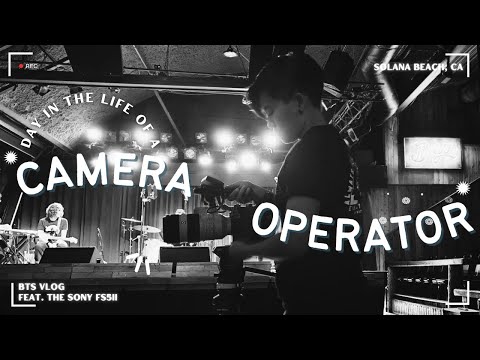 Day in the Life of a Concert Camera Operator | BTS Vlog (Sony FS5II)