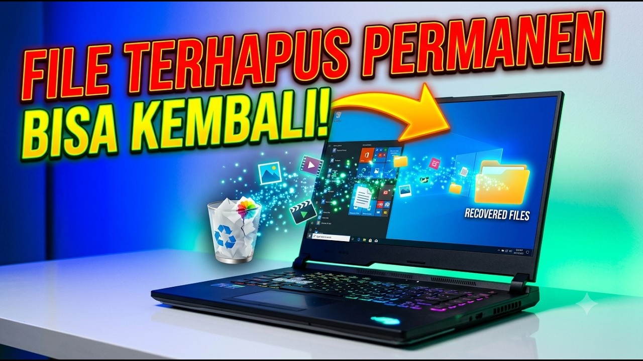 MUDAH BANGET! Cara Mengembalikan File Terhapus Permanen di Windows 10/11 Dengan MyRevover 2026