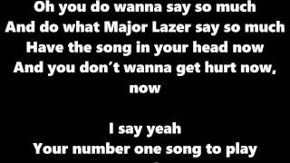 Major Lazer & Bad Royale - My Number (Lyrics)