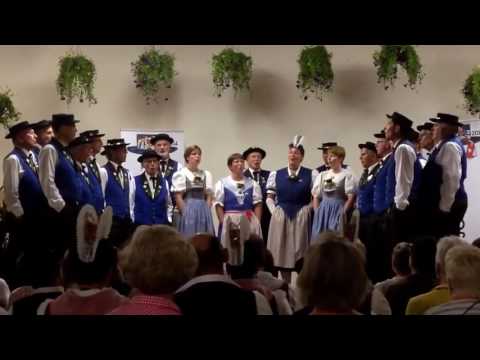 Jodlerklub vom Agerital am Eidg  Jodlerfest in Davos