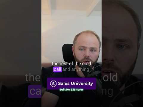 Cold call objections…📞 #b2bsales #salestips #sdr #bdr #coldcall #coldcalling #tips #advice #b2b