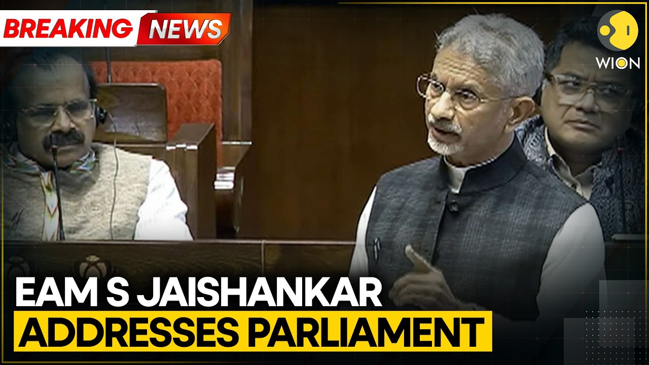 India EAM S Jaishankar Speaks About the Situation in the West Asia | WION  BREAKING