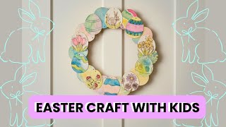 How to Make a Beautiful Easter Wreath (Easy DIY with Watercolor & Wood Burning)