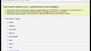 Craigslist Tutorial learning how to Post, Edit, and Delete   YouTube