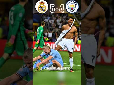 Real Madrid VS Manchester City 2025 Imaginary Champions League Final | #ronaldo vs #haaland