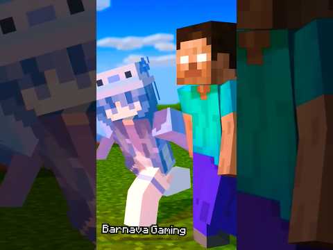 Insane Herobrine Makes Axolotl Move! #viral