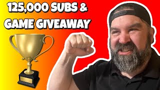 1000 Videos, 125,000 Subscribers, & Game Giveaway!