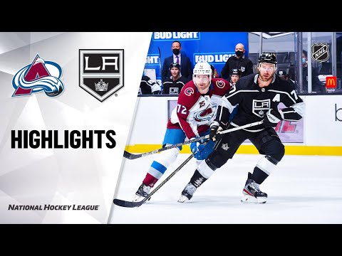 Avalanche @ Kings 01/19/21 | NHL Highlights