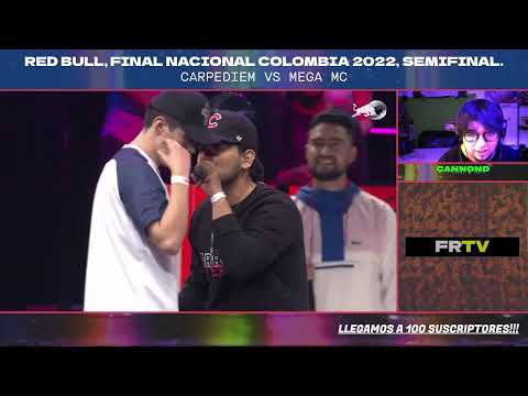 UNA SEMIFINAL INESPERADA. REACCIONANDO A CARPEDIEM VS MEGA MC, RED BULL FINAL NACIONAL COLOMBIA 2022