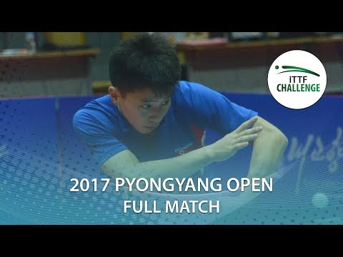 2017 Pyongyang Open: KIM Ok Chan vs PANG Un Chol (U21 1/2)
