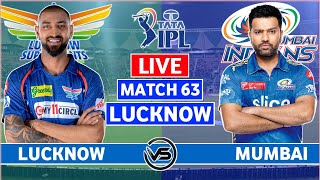 IPL 2023 Live: Lucknow Super Giants vs Mumbai Indians Live | LSG vs MI Live Scores & Commentary