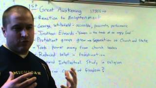 The impact of the Great Awakening