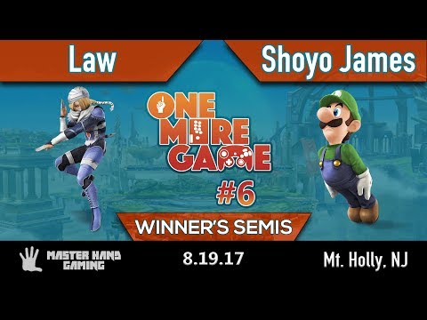 OMG 6 - Law (Sheik) vs. Shoyo James (Luigi, Diddy Kong) - Winner's Semifinals