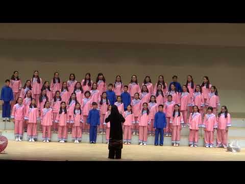 苗栗縣建國國民小學合唱團旭川音樂祭演出活