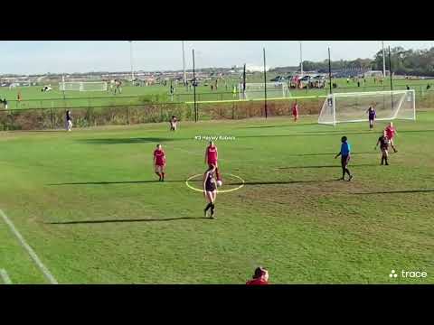 Cut Off & Foul | Hayley Robers | 2027 Defender | Pride SC | March 1, 2025 | Pride v. FL Premier