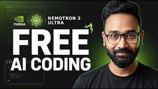 NVIDIA Nemotron 3 Ultra Is FREE! How to Use It with OpenCode