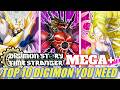 TOP 10 Digimon You NEED For MEGA Difficulty In Time Stranger