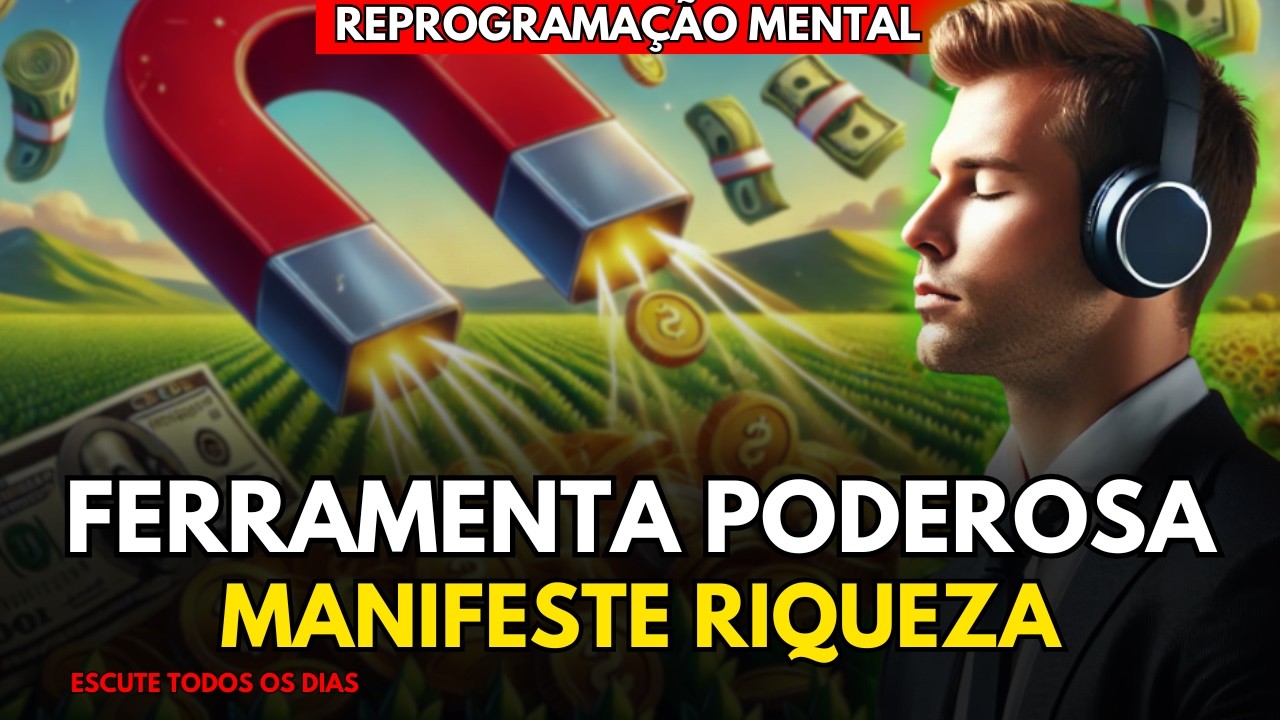 ATRAIA A ENERGIA DO DINHEIRO | Reprogramação Mental para a Prosperidade | 888 Hz