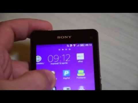 Foto Sony Xperia Z1 Compact, Android 4.4.2 Kit Kat ufficiale