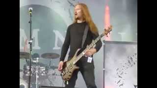 Insomnium - Drawn to black. Tuska Open Air 2014.