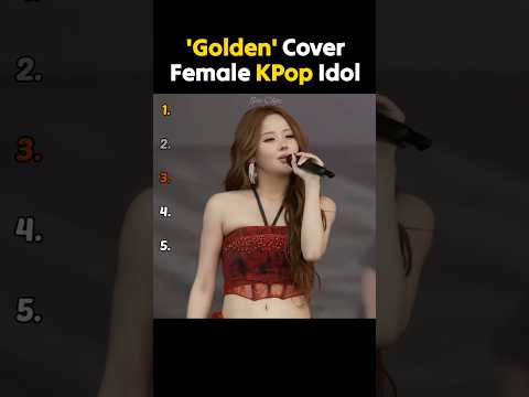 HUNTR/X - 'Golden' Cover by Female KPop Idol ✨ | #KpopDemonHunters #Huntrx #wgitachi