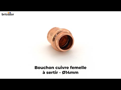 Bouchon cuivre femelle à sertir VIEGA