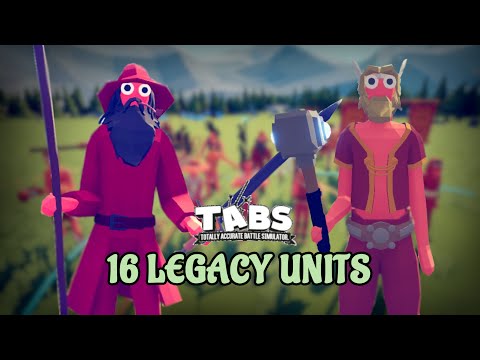 TABS - How to unlock Legacy Campaign (16 Secret Units)