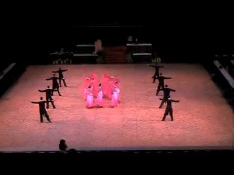 BYU Youth Dancesport "B" Team "Gershwin" Ballroom Formation Medley 2012