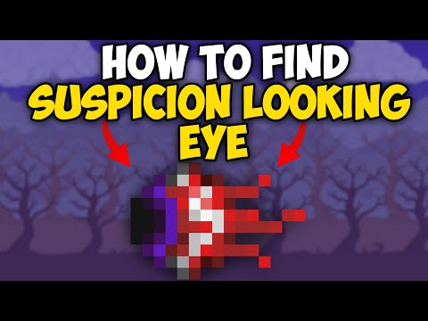 How To Get Suspicion Looking Eye in Terraria | Terraria Suspicion Looking Eye 1.4.4.9
