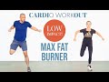 Fat burning, high intensity, low impact home cardio workout