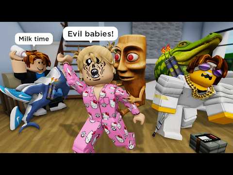 B3LLA ADOPTED A WEIRD BABY?! (WEIRD BRAINROT ANIMALS 4) 🐋🐊 Roblox Brookhaven 🏡 RP - Funny Moments