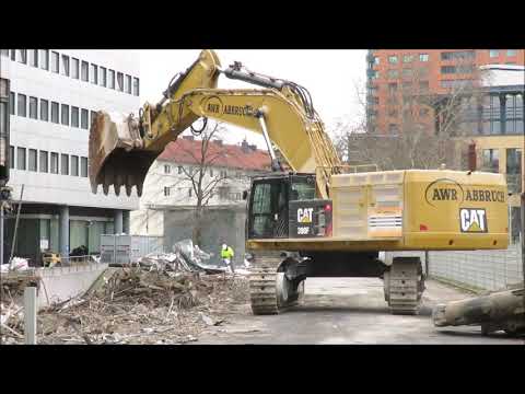 Bagger CAT 390 Abriss #StayAtHome - Archiv