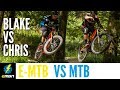 E-Bike Vs Mountain Bike | Chris Smith Vs Blake Samson