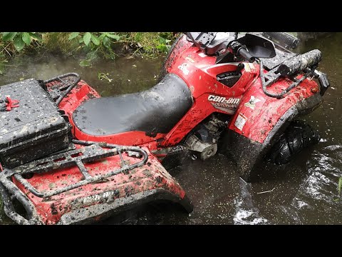 Błoto podjazdy atv Śrem (can am  polaris cf moto tgb kymco)