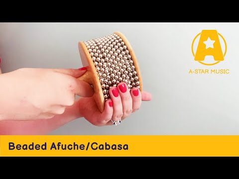 A-Star Beaded Afuche Cabasa |  AP6102