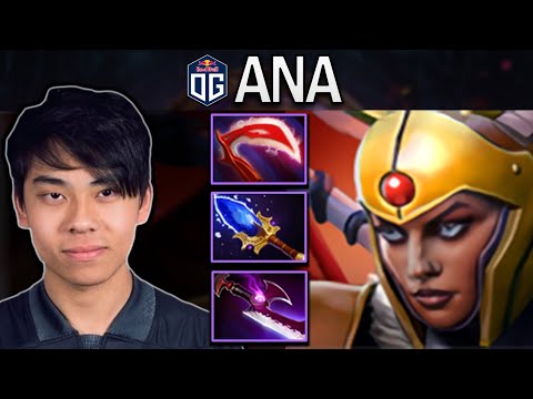 OG.ANA SMURF LEGION COMMANDER WITH 24 KILLS - DOTA 2 7.30 GAMEPLAY