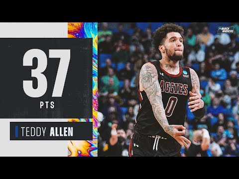 Teddy Allen drops 37 points in New Mexico State's first round upset