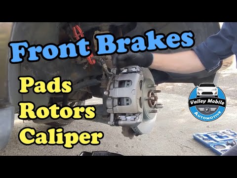 2006-2010 Ford Explorer Front Brakes How to Pads, Rotors and Calipers
