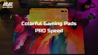 2E GAMING Mouse Pad PRO Speed D05, XL (800x450x3mm), multicolor