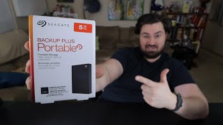 Video thumbnail for Seagate Portable 5TB External Hard Drive by Christopher Pack Art