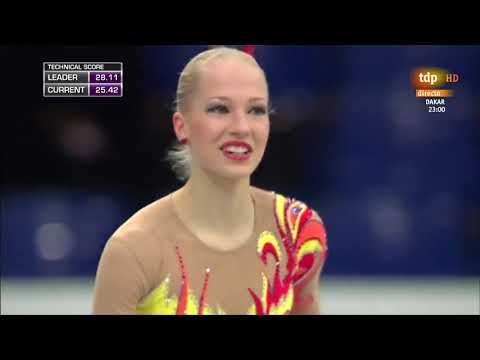 Juulia TURKKILA FIN Short Program 2014 European Figure Skating Championships Budapest